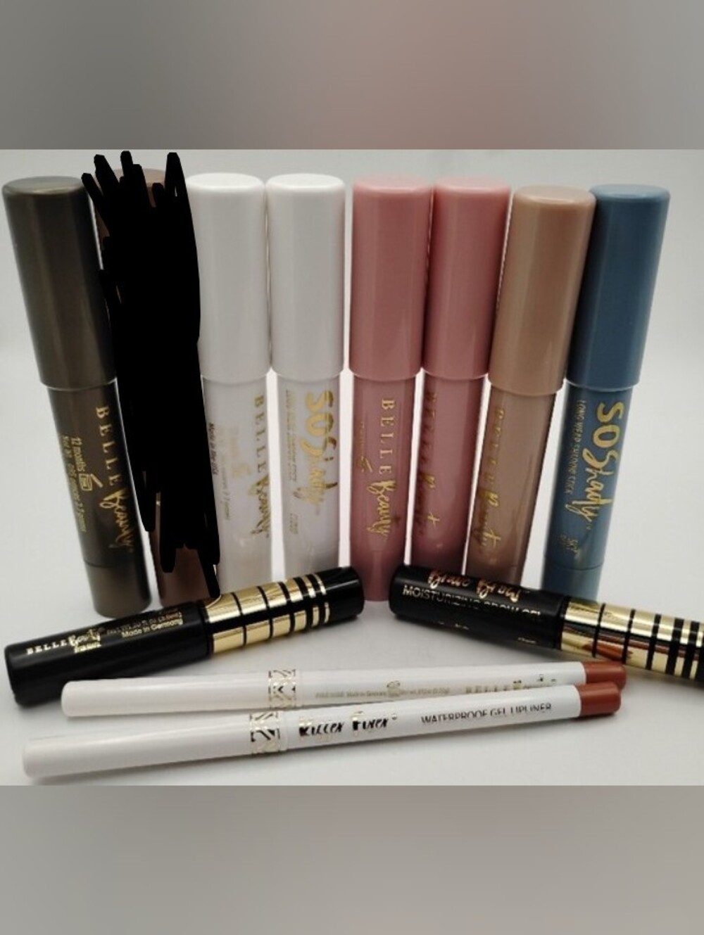 Belle Beauty Long-Wear Lip & Eye Color Stick Bundle